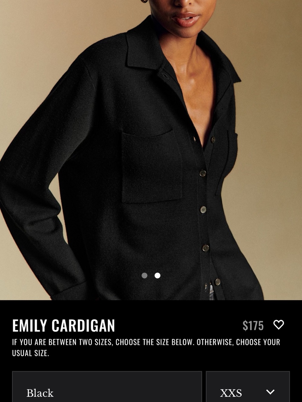 Sézane Emily Cardigan in Bright Rose - Picture 4 of 4